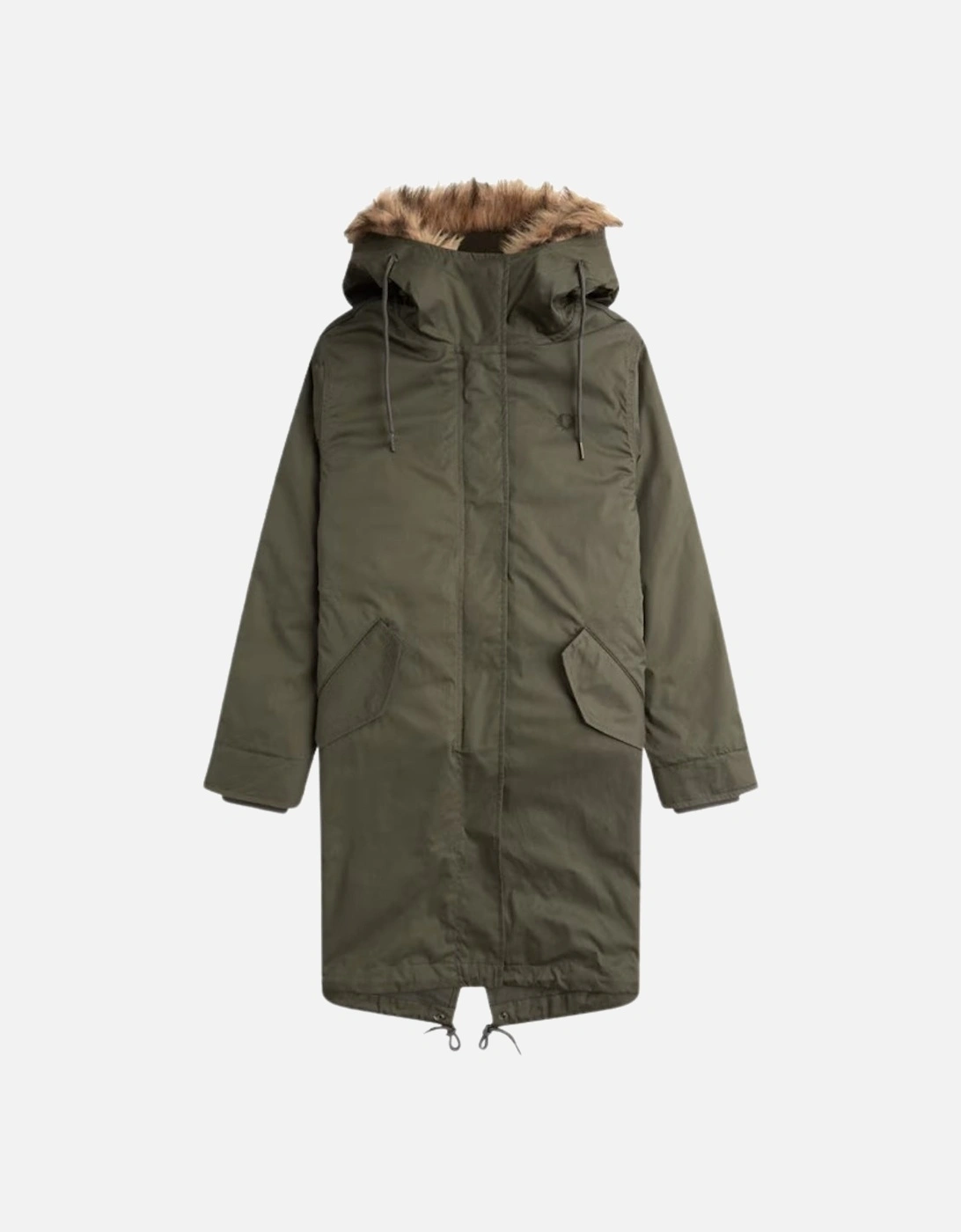 Field Green 2 in 1 Zip-In Liner Parka Jacket, 9 of 8