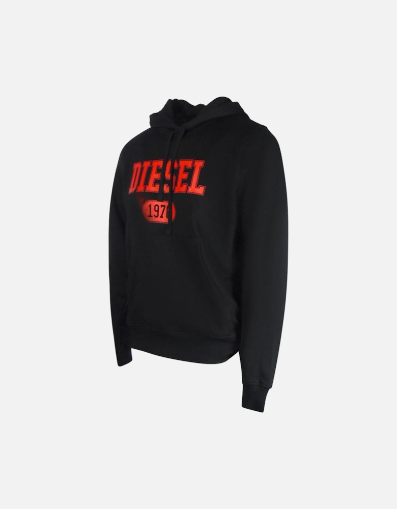 Red 1978 Logo Black Hoodie