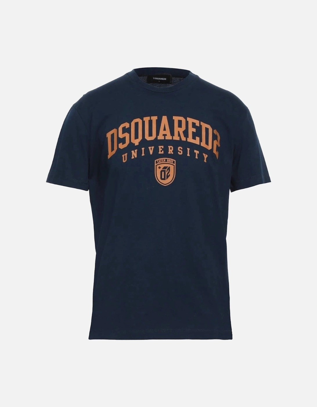Cool Fit Varsity Dark Navy Blue T-Shirt, 4 of 3
