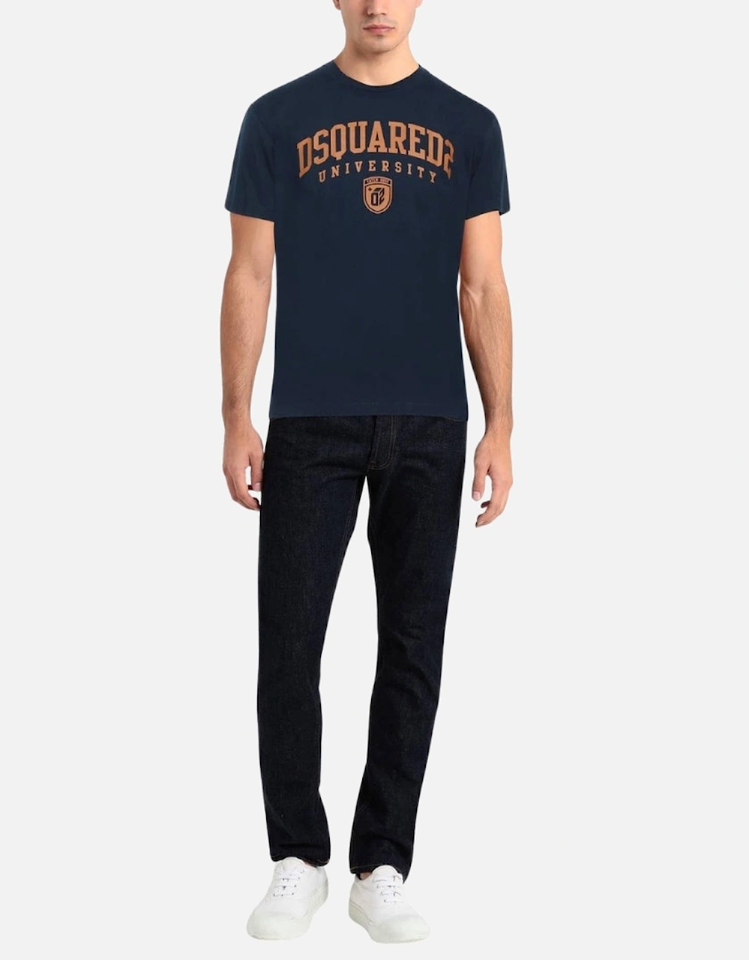Cool Fit Varsity Dark Navy Blue T-Shirt