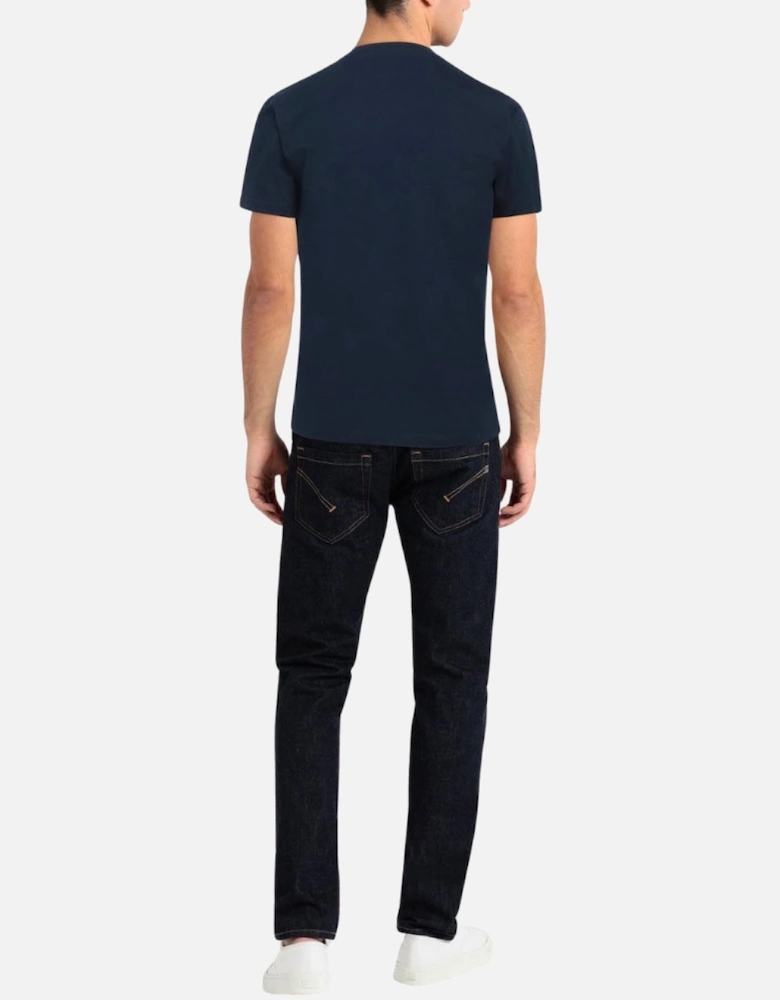 Cool Fit Varsity Dark Navy Blue T-Shirt