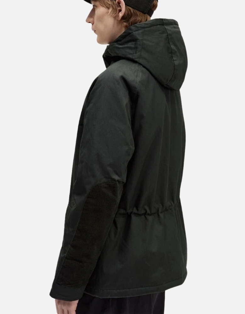 Short Snorkel Night Green Parka Jacket