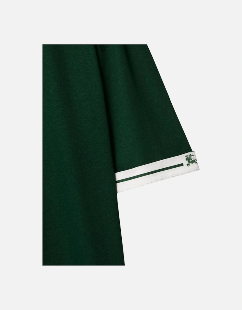 EKD Stripe-Trim Ivy Dark Green T-Shirt