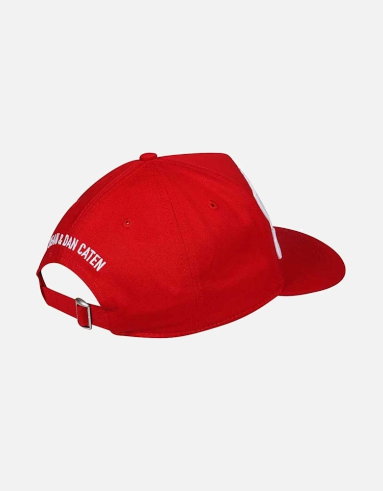 25th Anniversary Reverse Logo Baseball Cap Red Hat