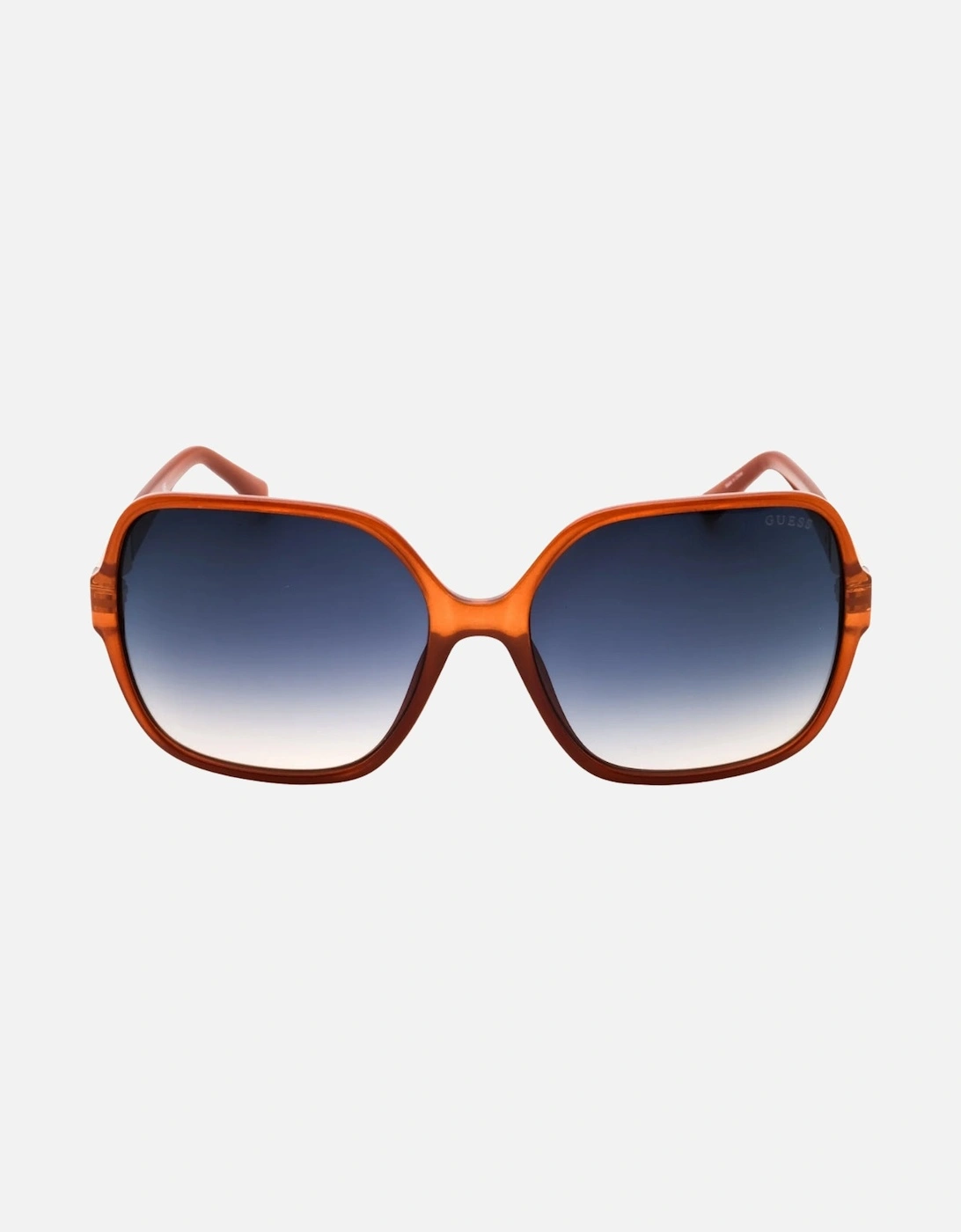 Gradient Blue Lens Light Brown Sunglasses, 3 of 2