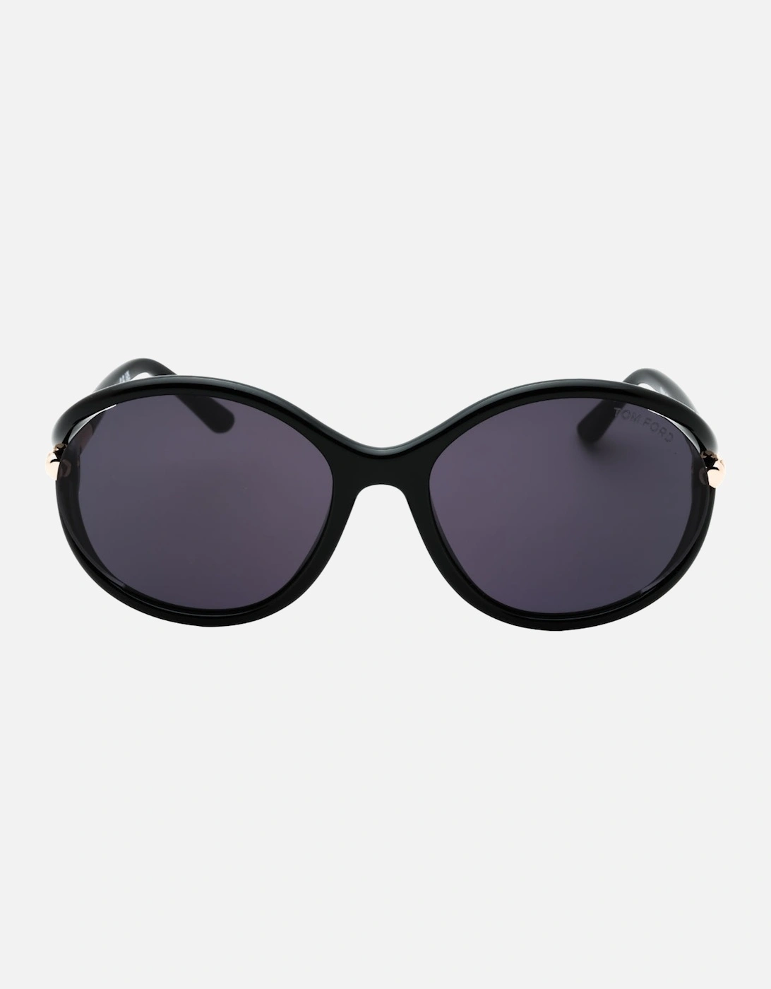 Dark Smoke Lens Shiny Black Sunglasses, 3 of 2