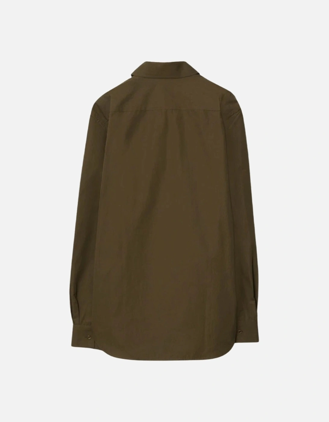 EKD Cotton Shirt Military Green Casual Shirt