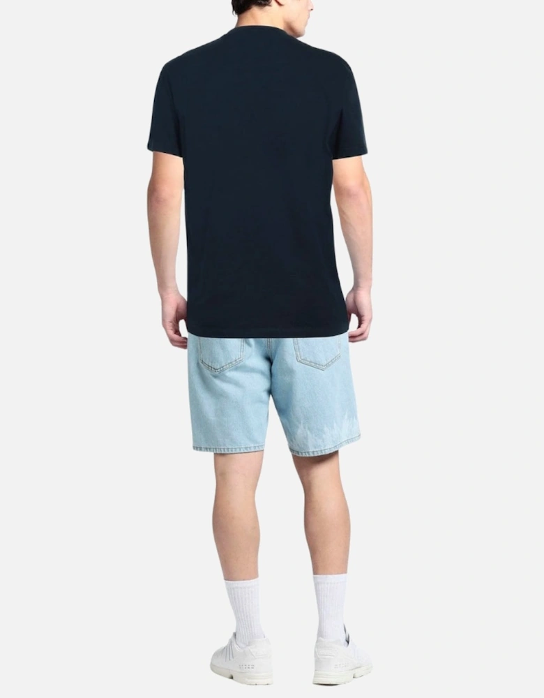 Cool Fit Maple Leaf Dark Navy Blue T-Shirt