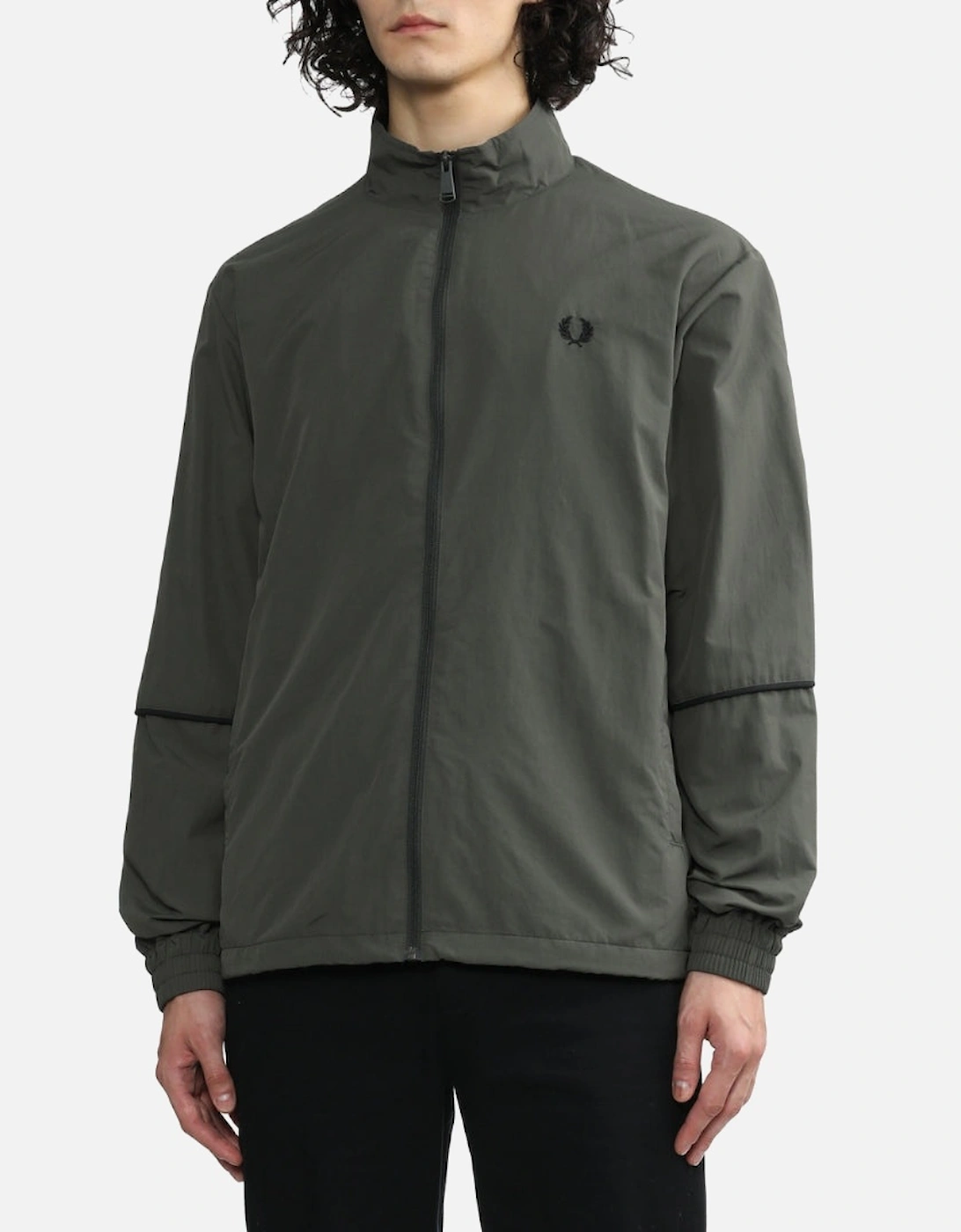 Field Green Piped Shell Jacket