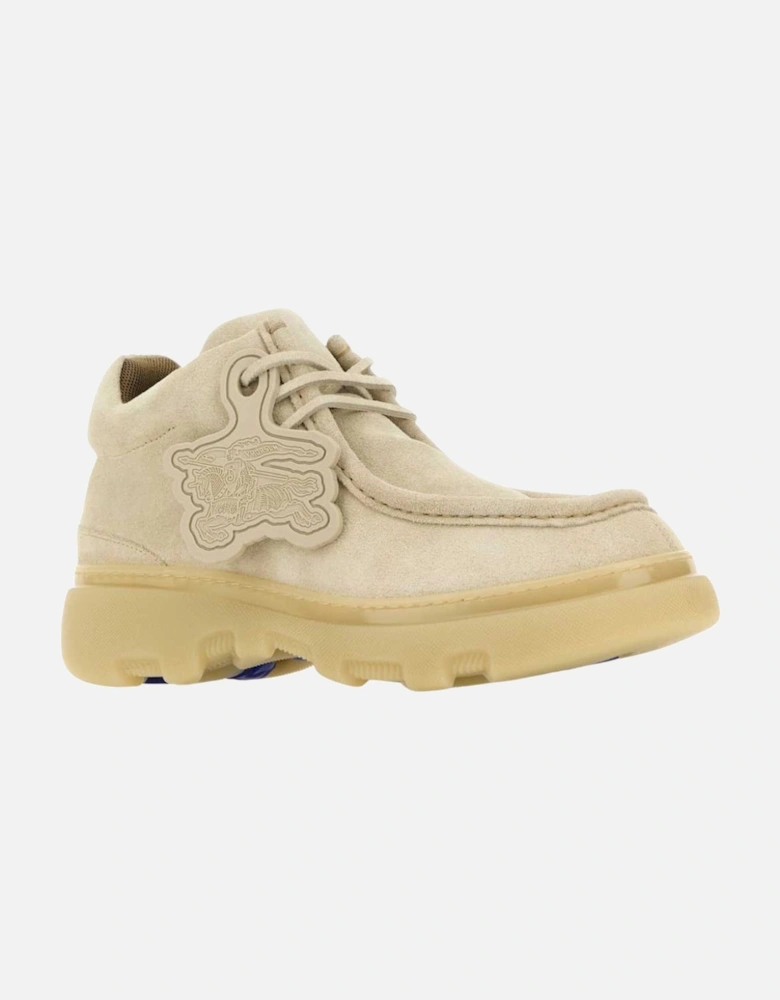 Brogue Lace-Up Shoes Clay Beige Shoes
