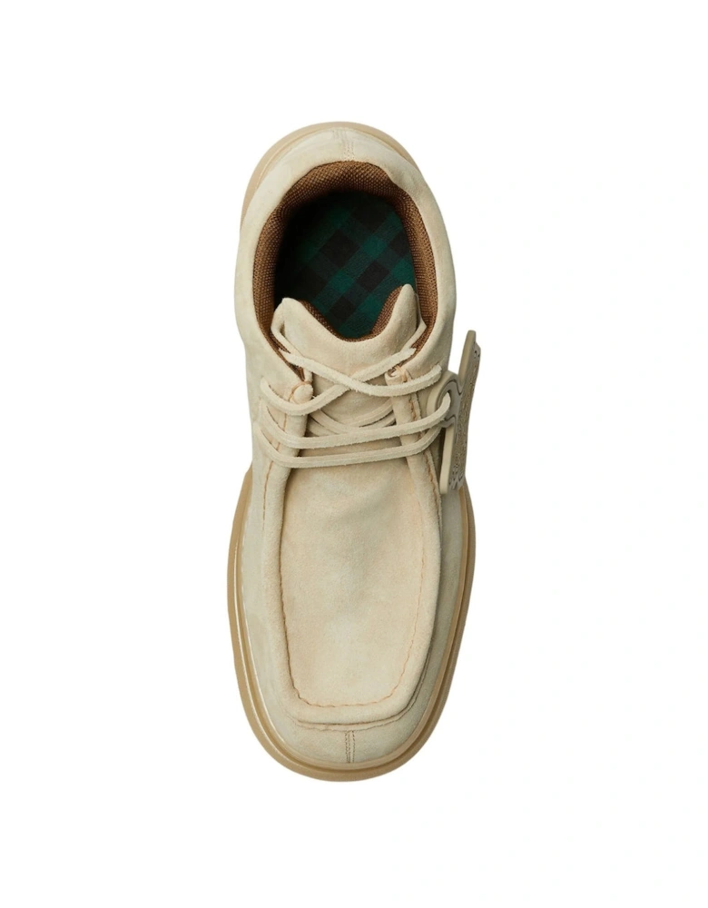 Brogue Lace-Up Shoes Clay Beige Shoes