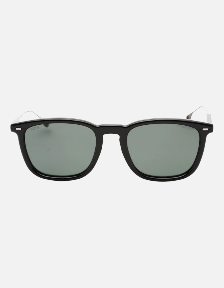 Black Framed Grey Lensed Sunglasses