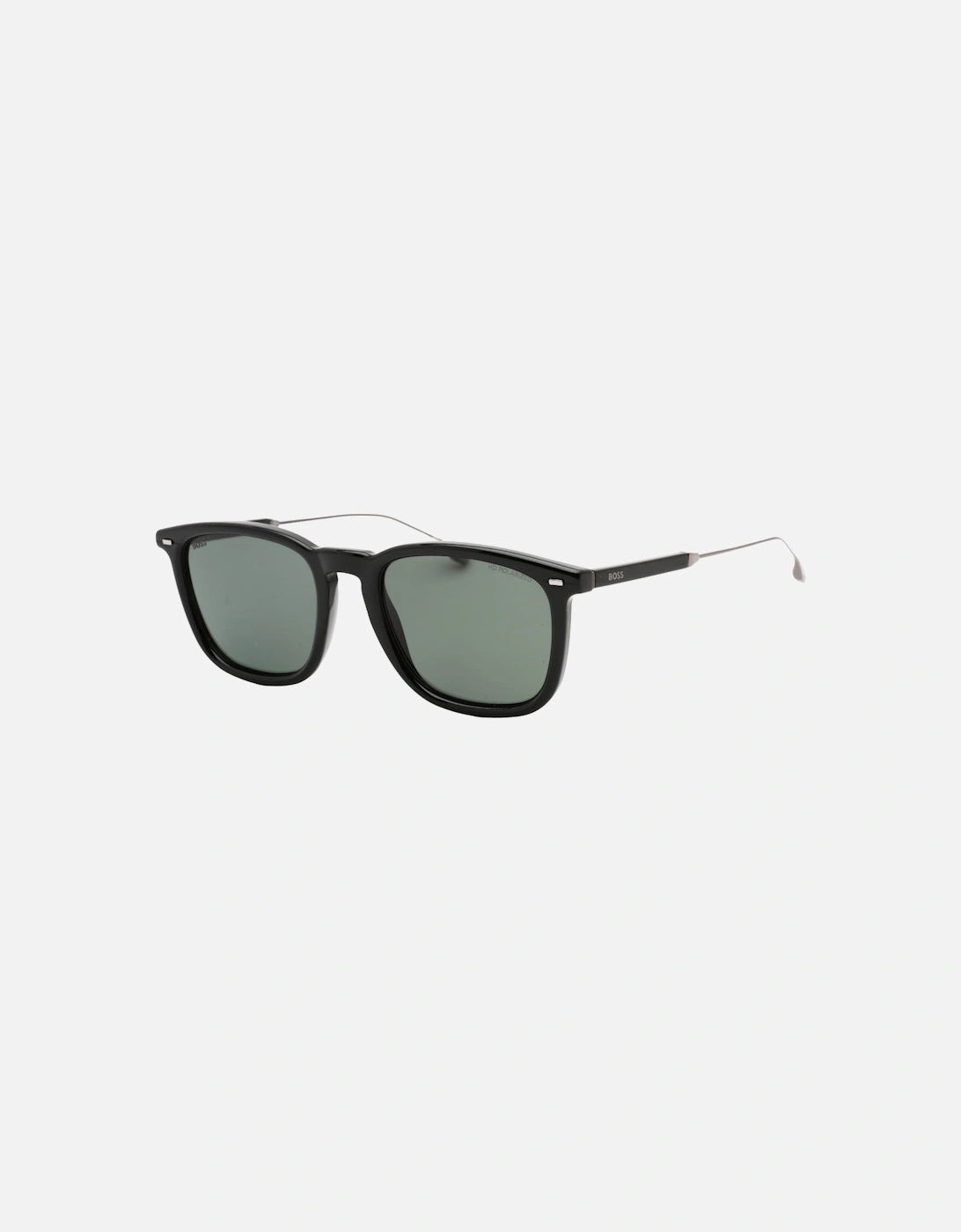Black Framed Grey Lensed Sunglasses
