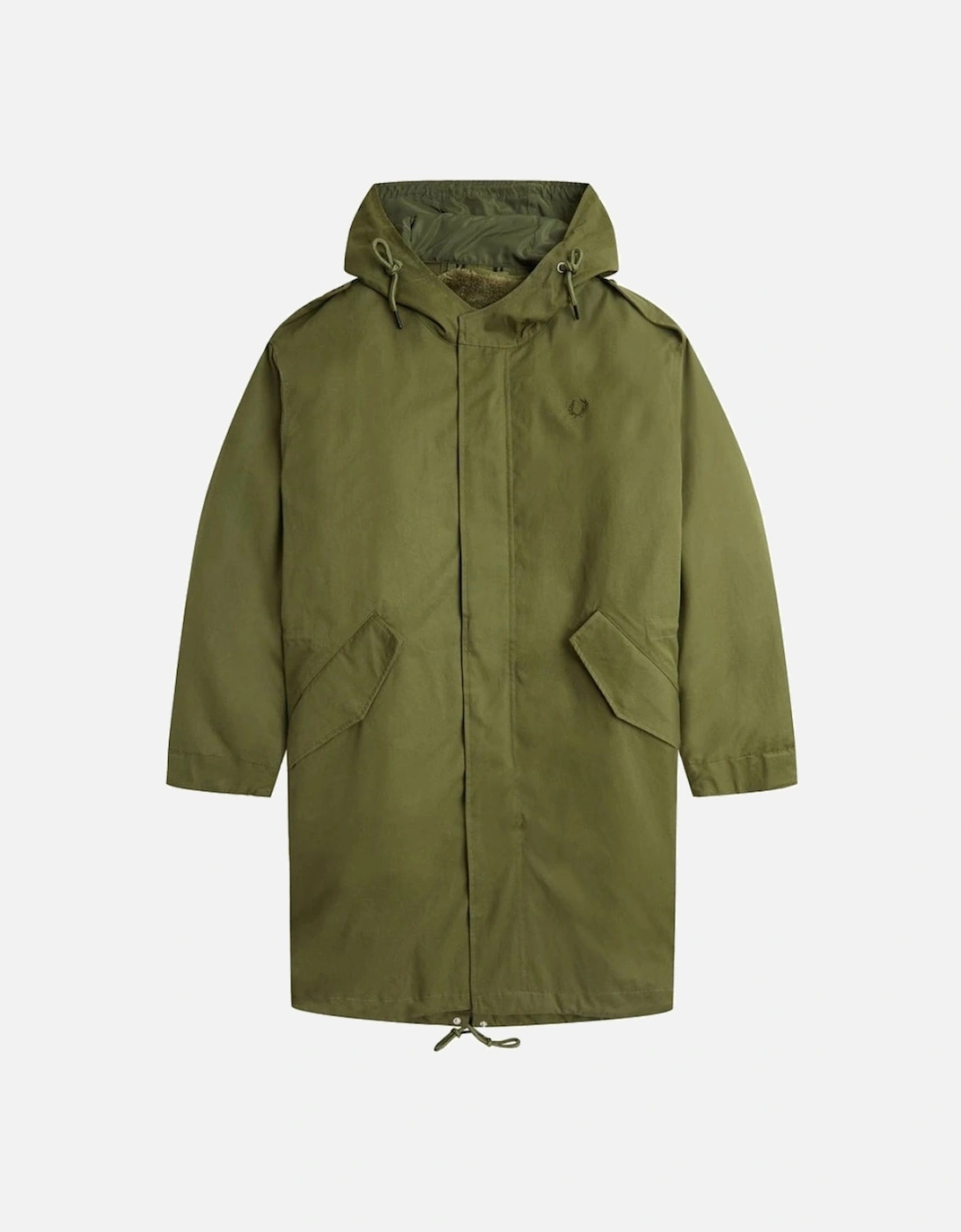 Fur Lined Green Parka Jacket, 8 of 7