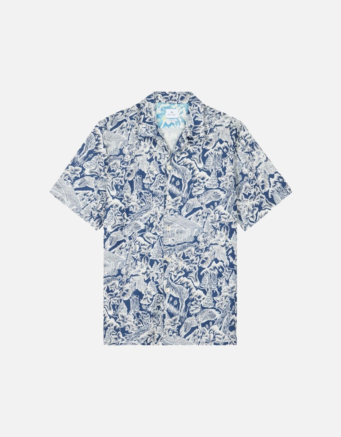 PS Casual Fit SS Shirt 49 DK NAVY, 3 of 2