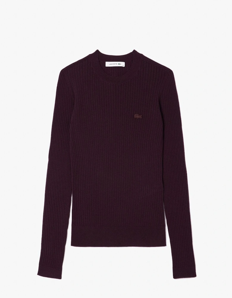 Merino Wool 3D Knit Cardigan
