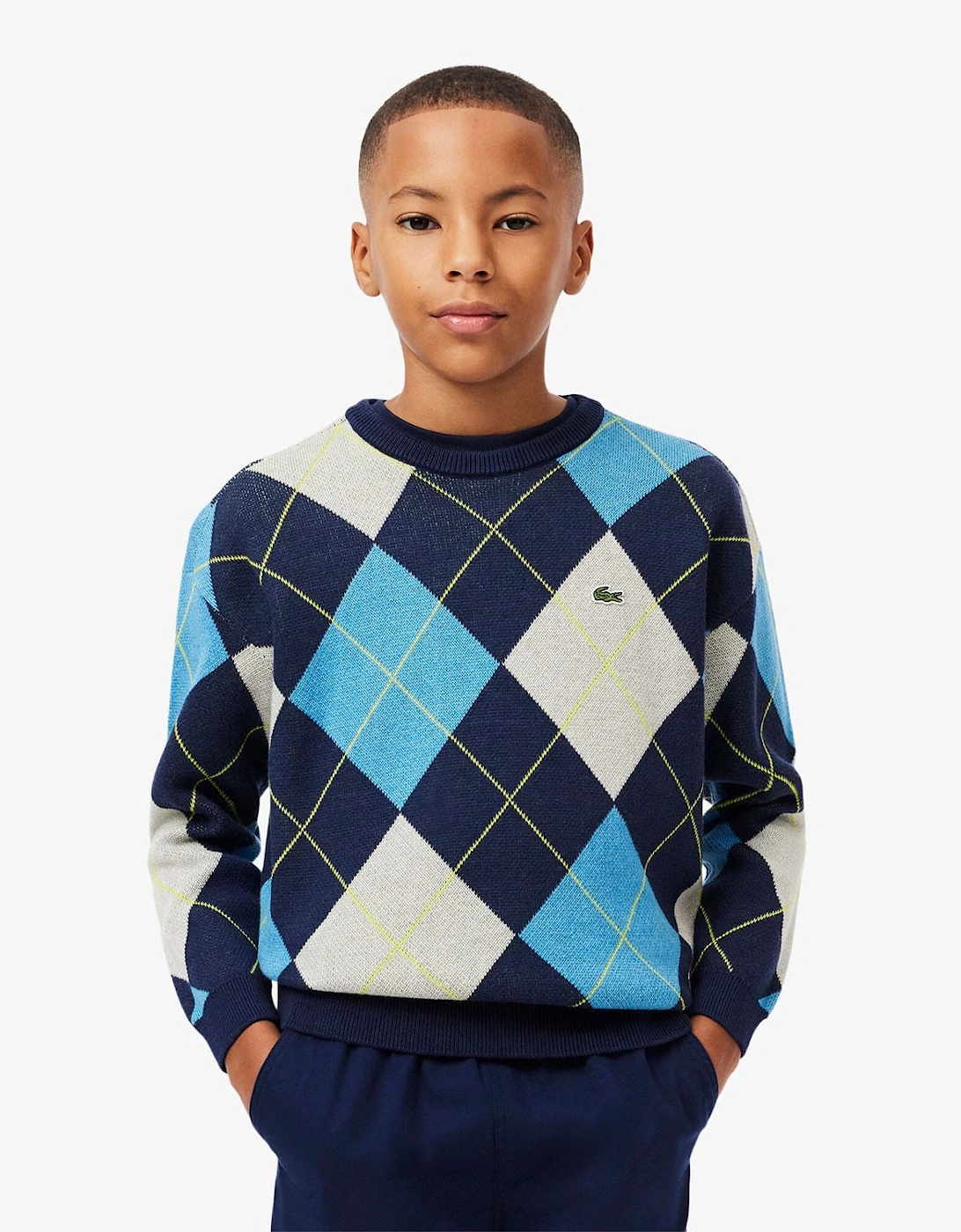 Juniors Jacquard Sweatshirt, 6 of 5