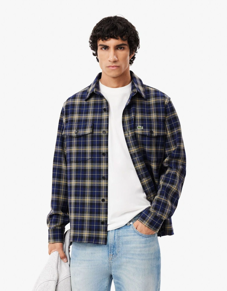 Oversize Checked Overshirt