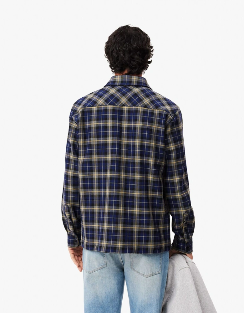 Oversize Checked Overshirt