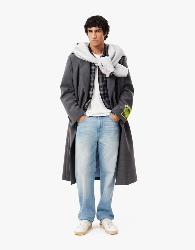 Oversize Checked Overshirt
