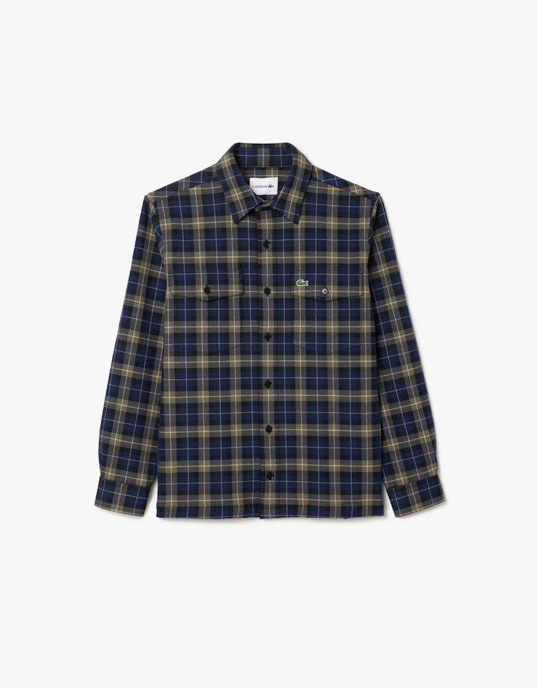 Oversize Checked Overshirt
