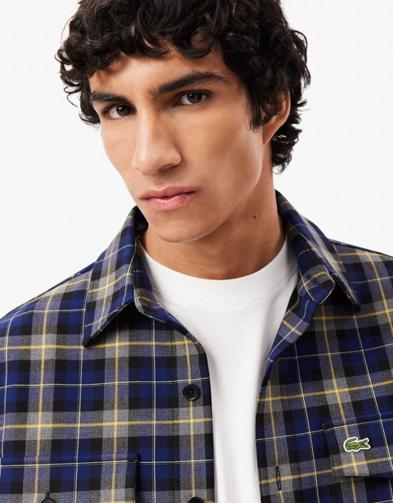 Oversize Checked Overshirt