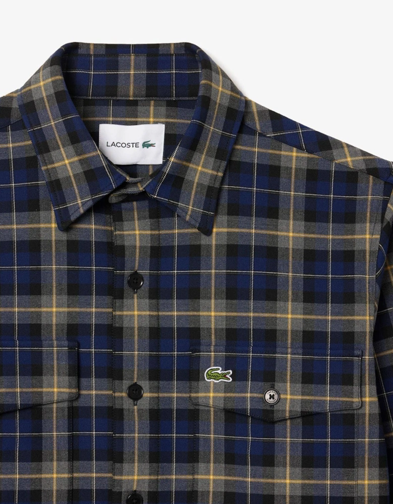 Oversize Checked Overshirt