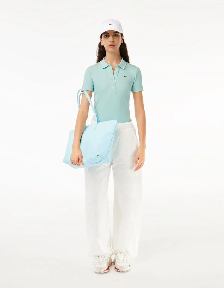 Slim Fit L.12.D Ribbed Polo Shirt
