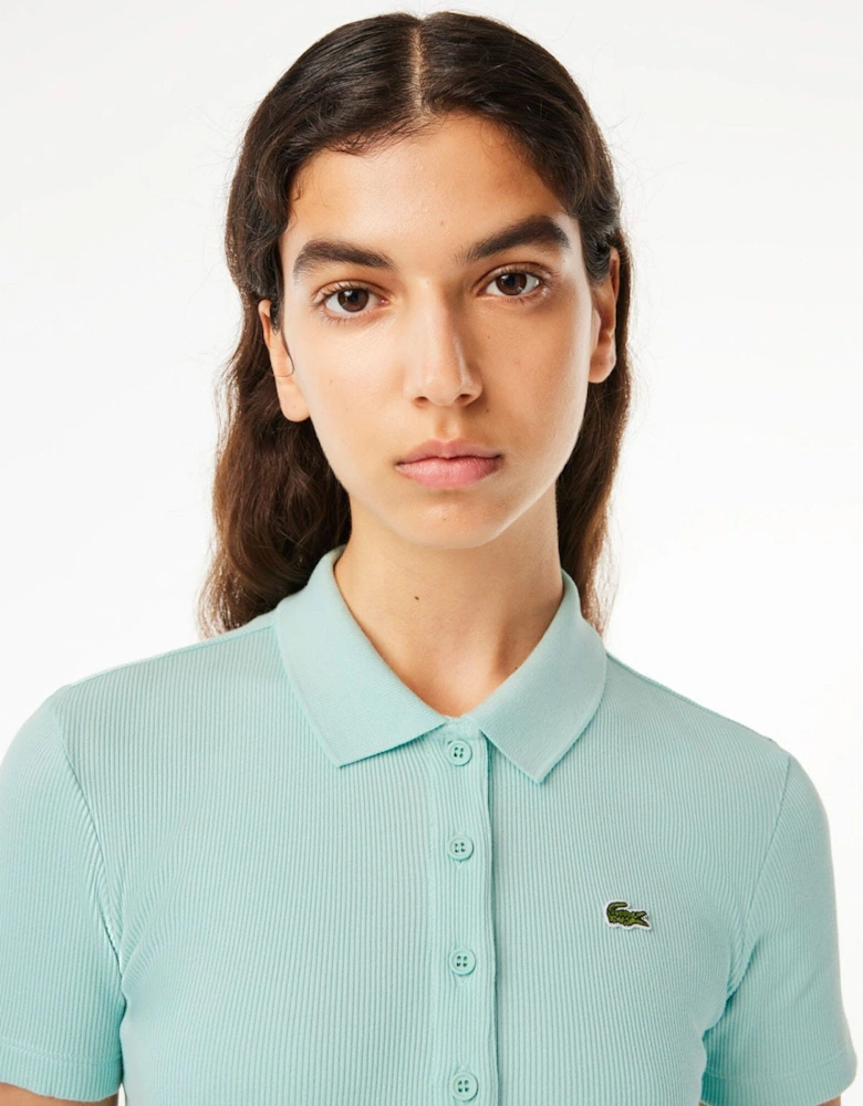 Slim Fit L.12.D Ribbed Polo Shirt