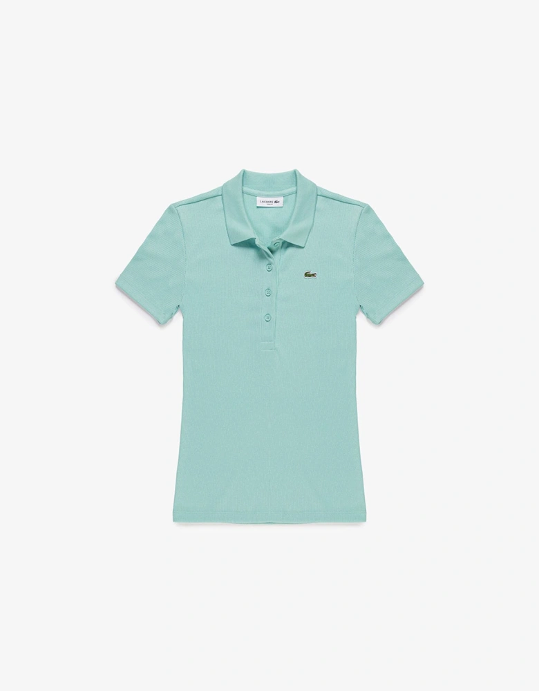Slim Fit L.12.D Ribbed Polo Shirt