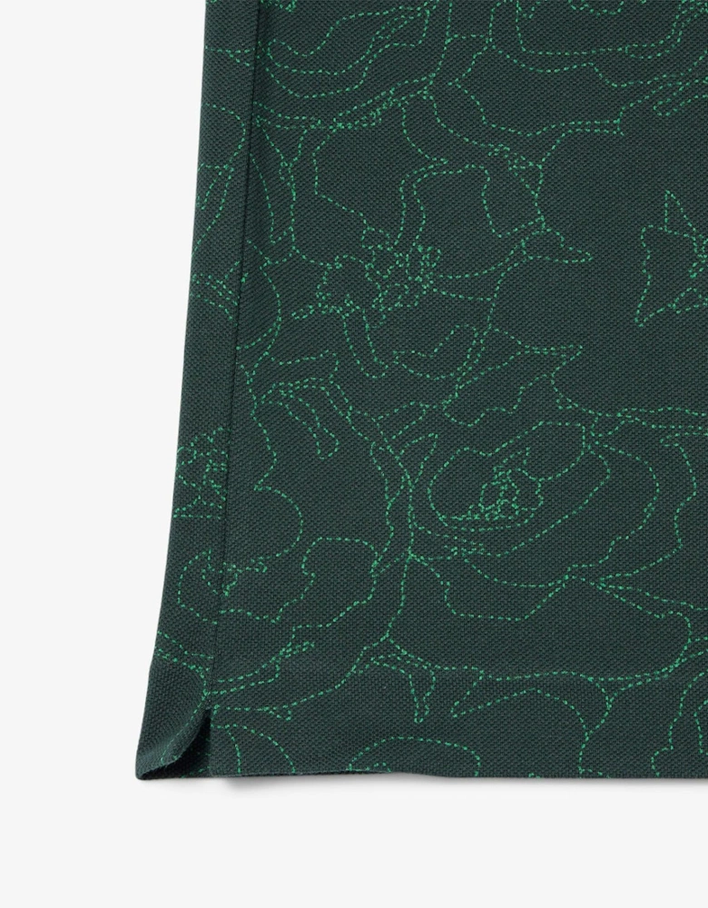 Classic Fit Flower Print L.12.12 Polo Shirt