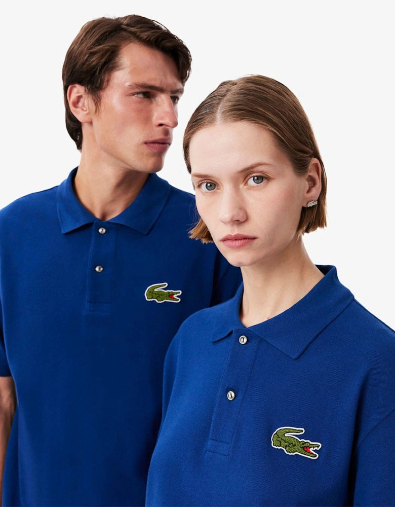 Loose Fit L.12.12 Piqué Badge Polo Shirt