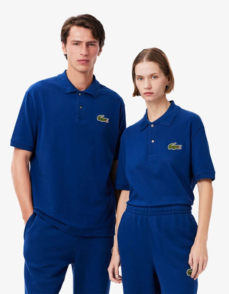Loose Fit L.12.12 Piqué Badge Polo Shirt