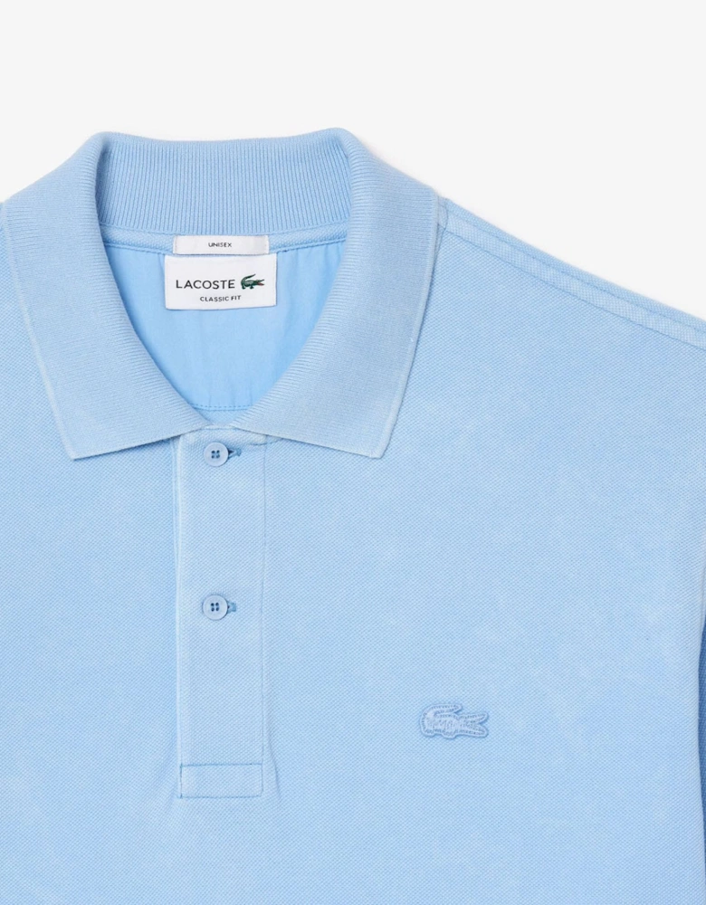 Classic Fit L.12.12 Washed Effect Polo Shirt