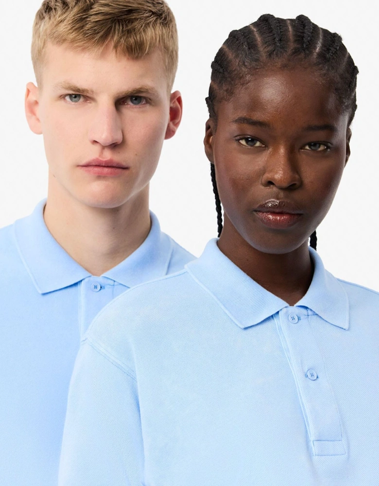Classic Fit L.12.12 Washed Effect Polo Shirt