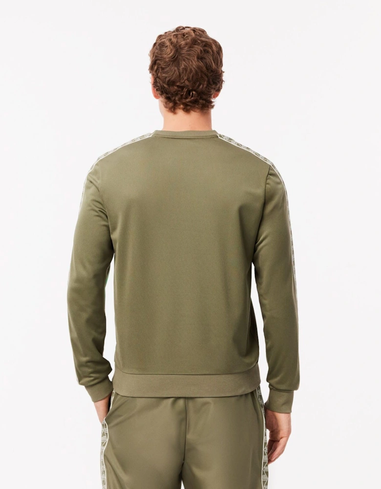 Jacquard Interlock Tennis Sweatshirt