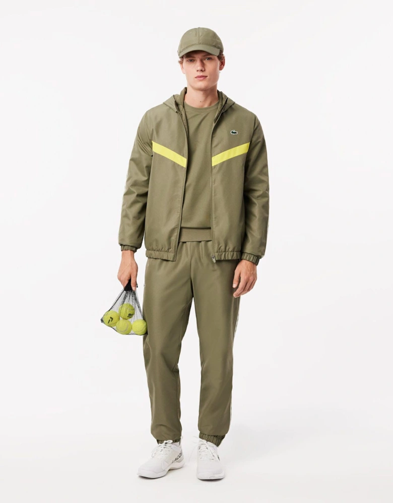 Jacquard Interlock Tennis Sweatshirt