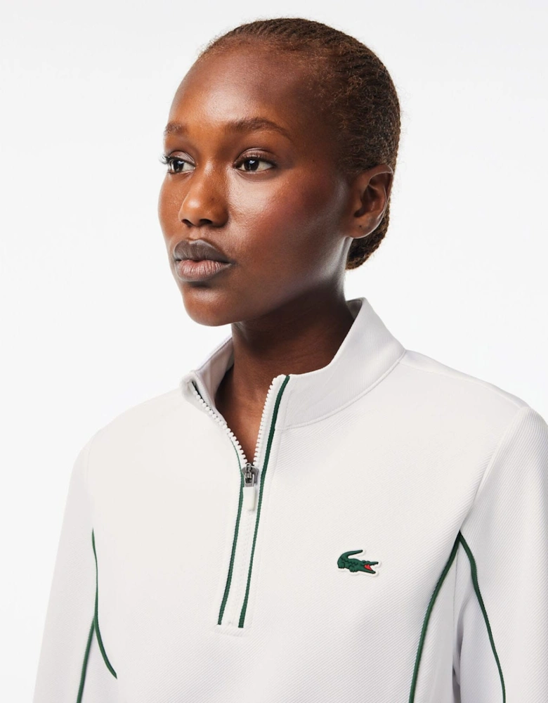 Slim Fit Tennis Layering Sweatshirt