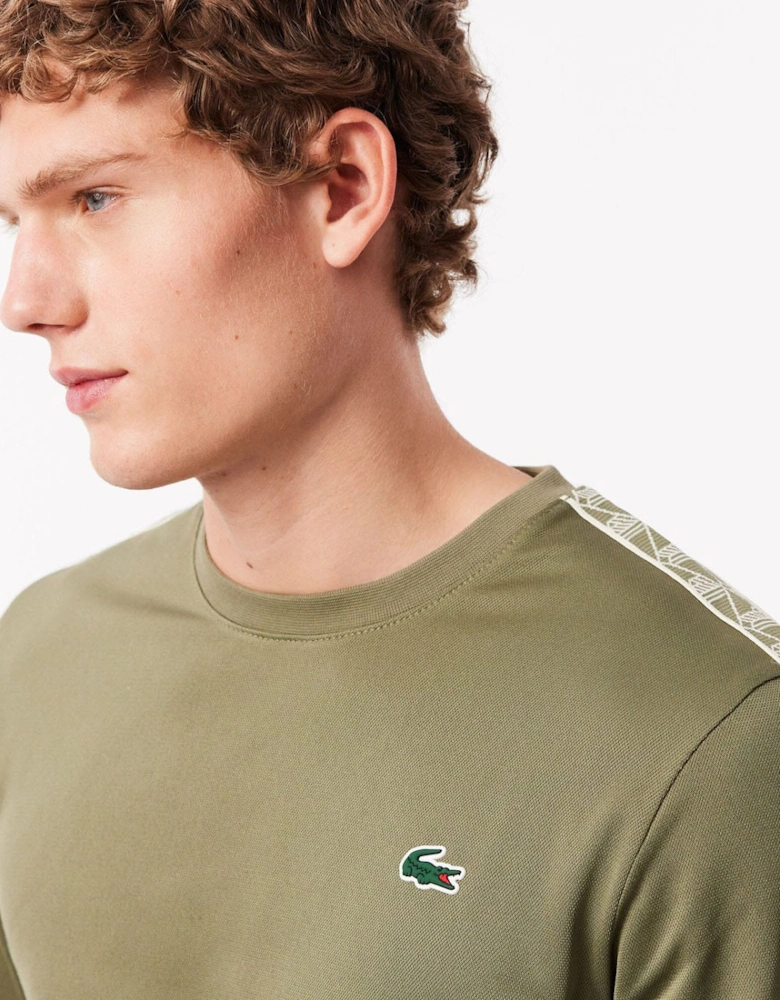 Jacquard Interlock Tennis Sweatshirt