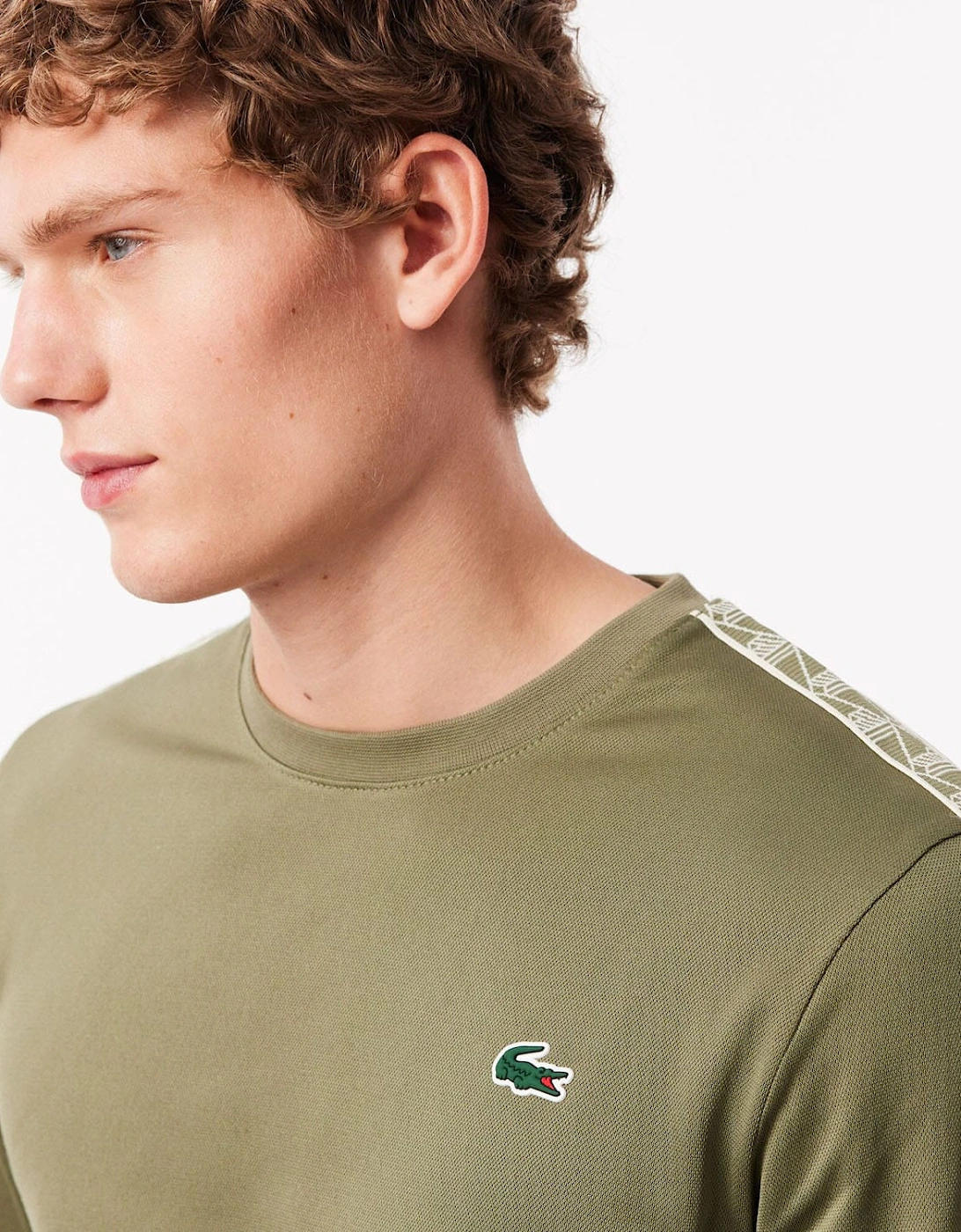 Jacquard Interlock Tennis Sweatshirt