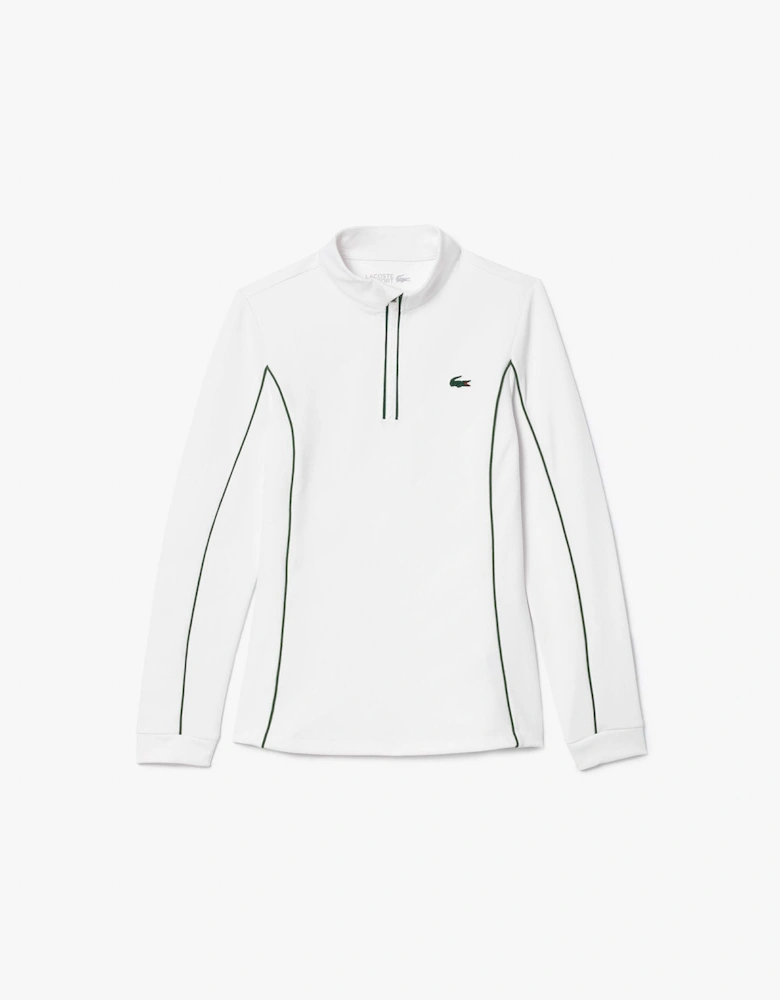 Slim Fit Tennis Layering Sweatshirt