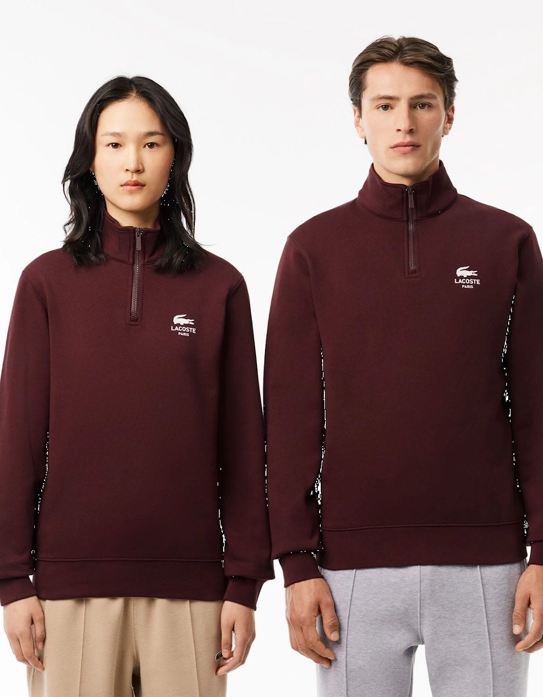 High Neck Zip-Up Print Sweatshirt, 7 of 6