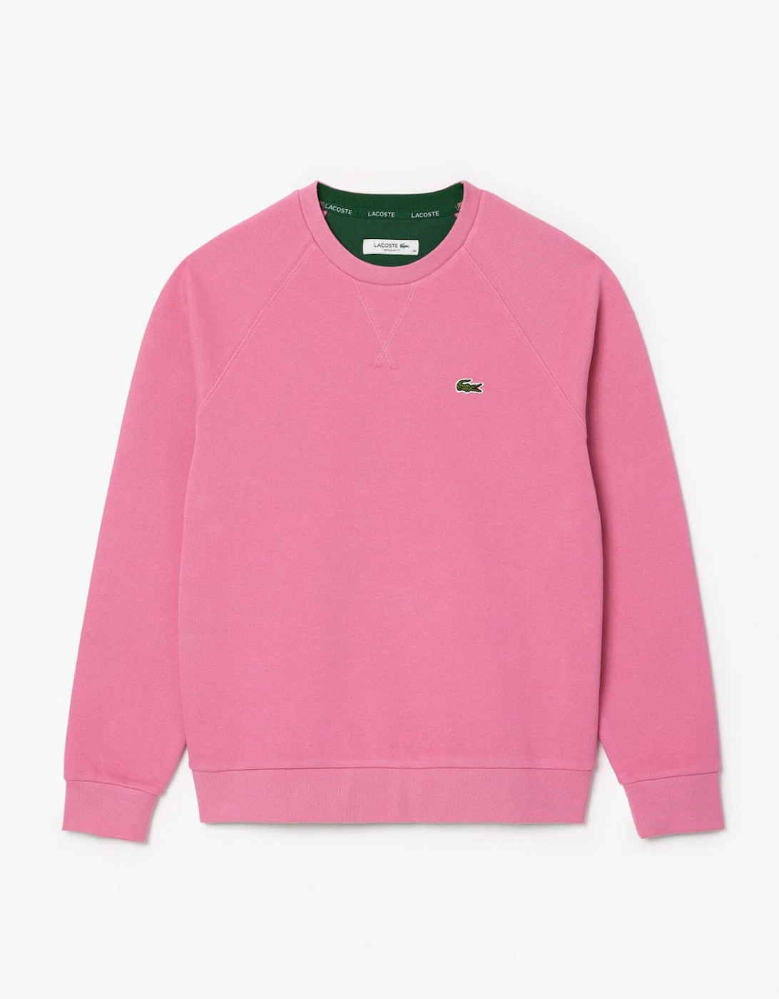 Piqué Crewneck Sweatshirt