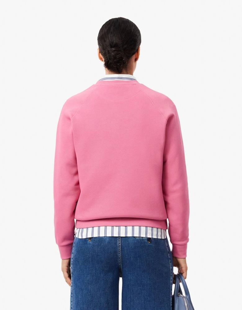 Piqué Crewneck Sweatshirt