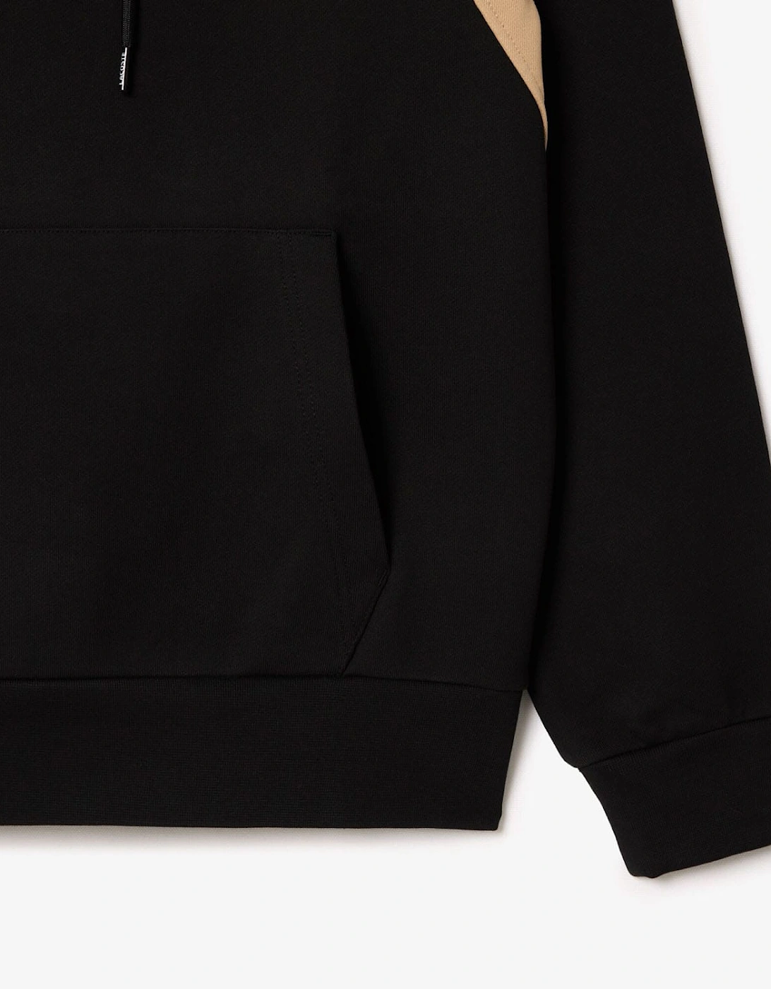 Colour-Block Fleece Hoodie