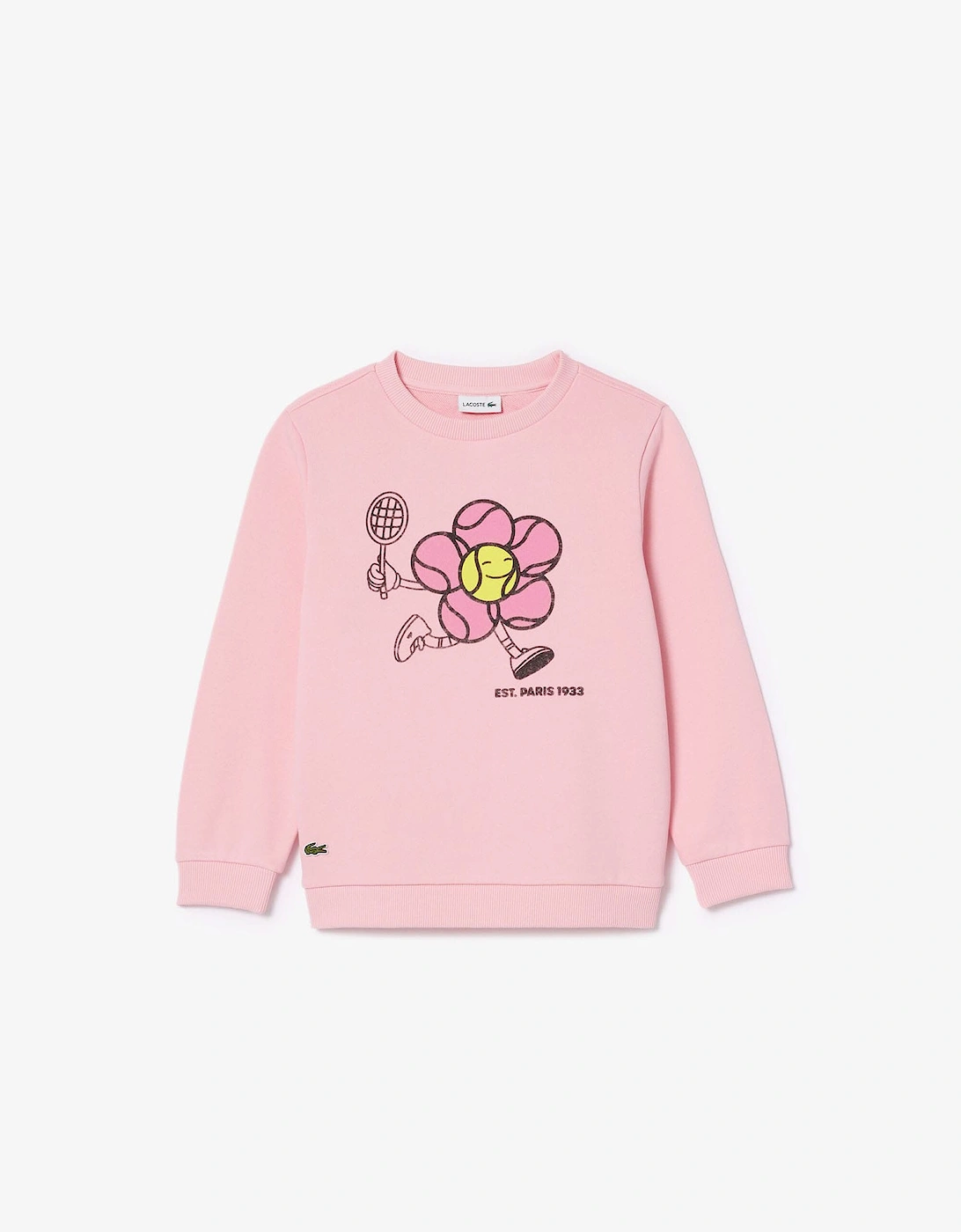 Juniors Printed Crewneck Sweatshirt