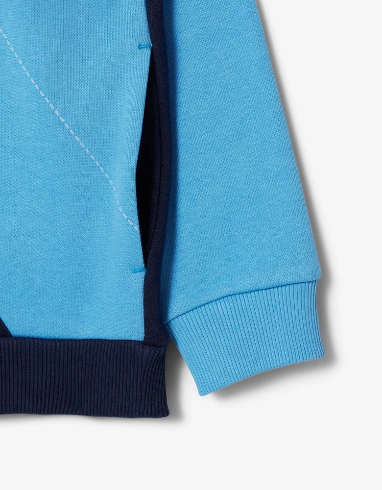 Juniors Argyle Motif Hoodie