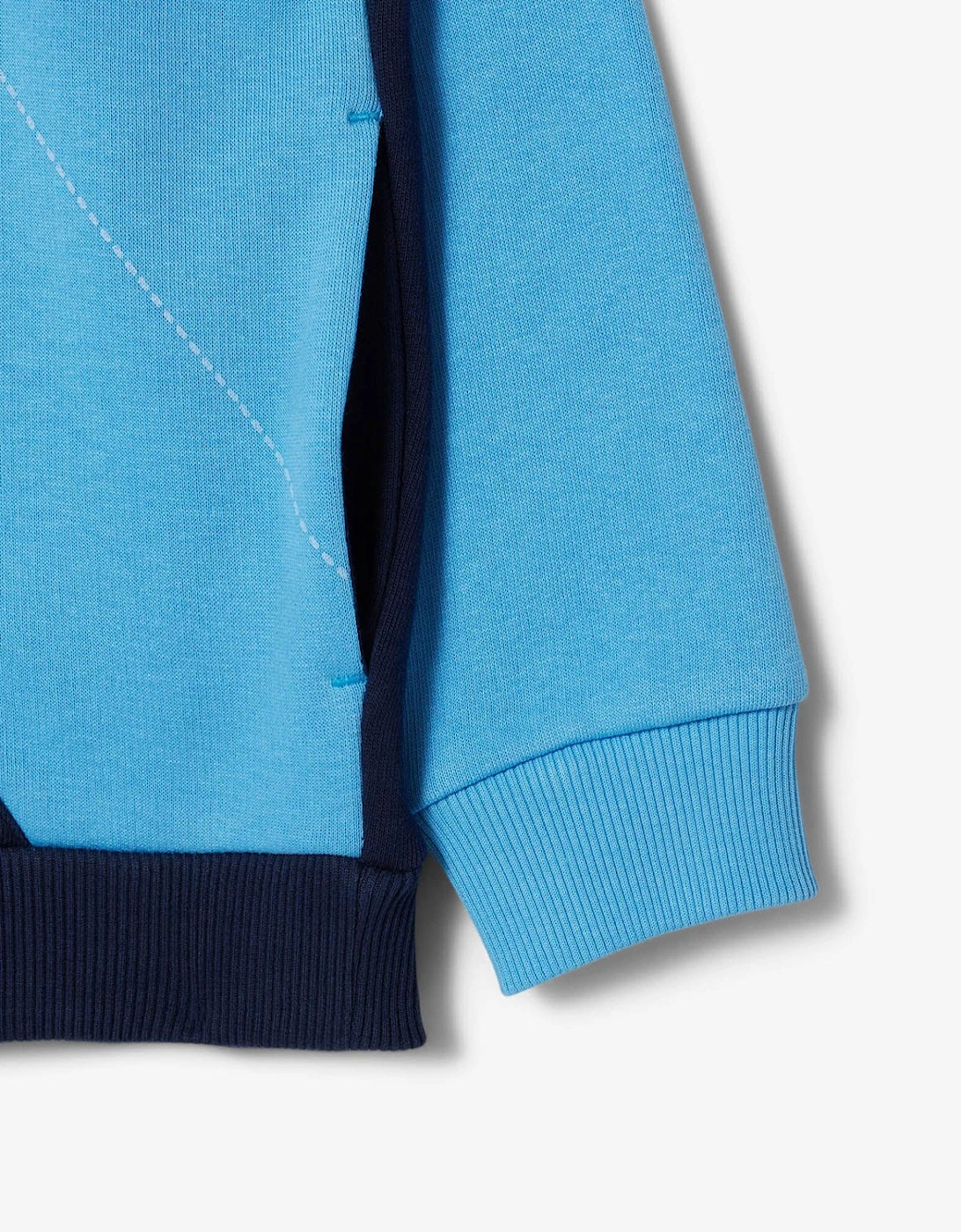 Juniors Argyle Motif Hoodie