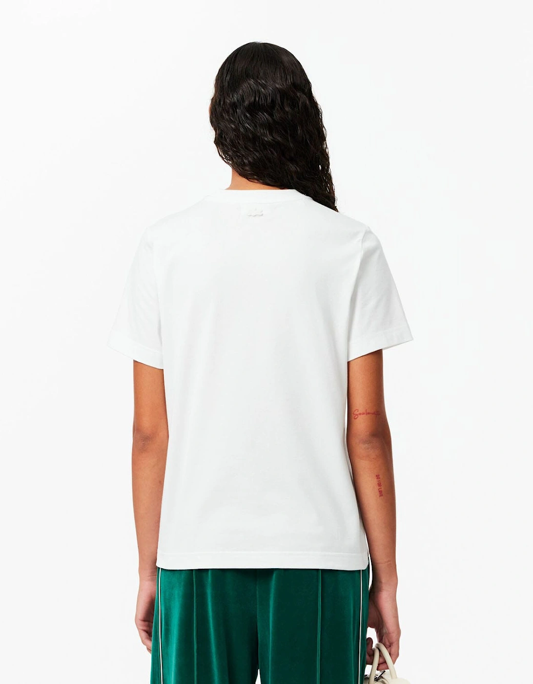 Floral Print Cotton T-Shirt