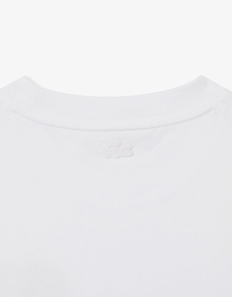 Floral Print Cotton T-Shirt